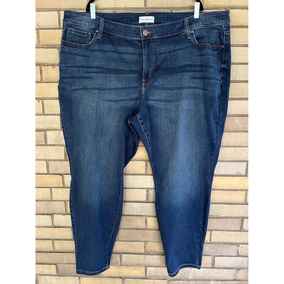 Lane Bryant Denim - Lane Bryant Signature Fit Mid-Rise Skinny Jeans Flex Magic Waistband Plus Sz 28